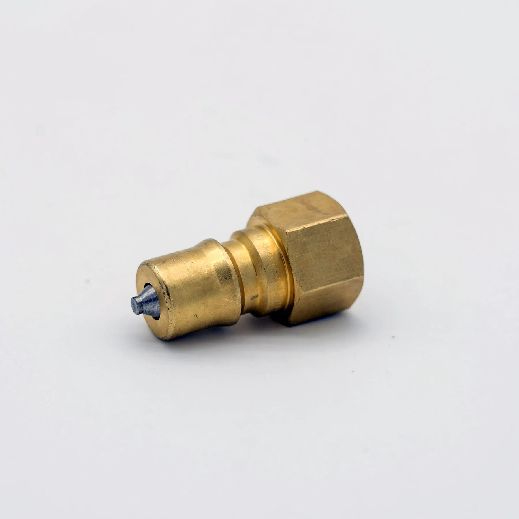 Brass Male Quick Connect 1/4" | High-Pressure Fitting DQ2002
