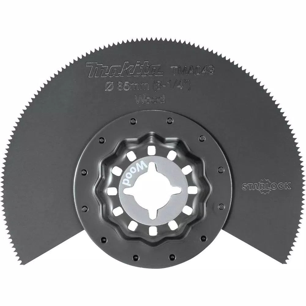 Makita 3.25" Starlock Segmented Saw