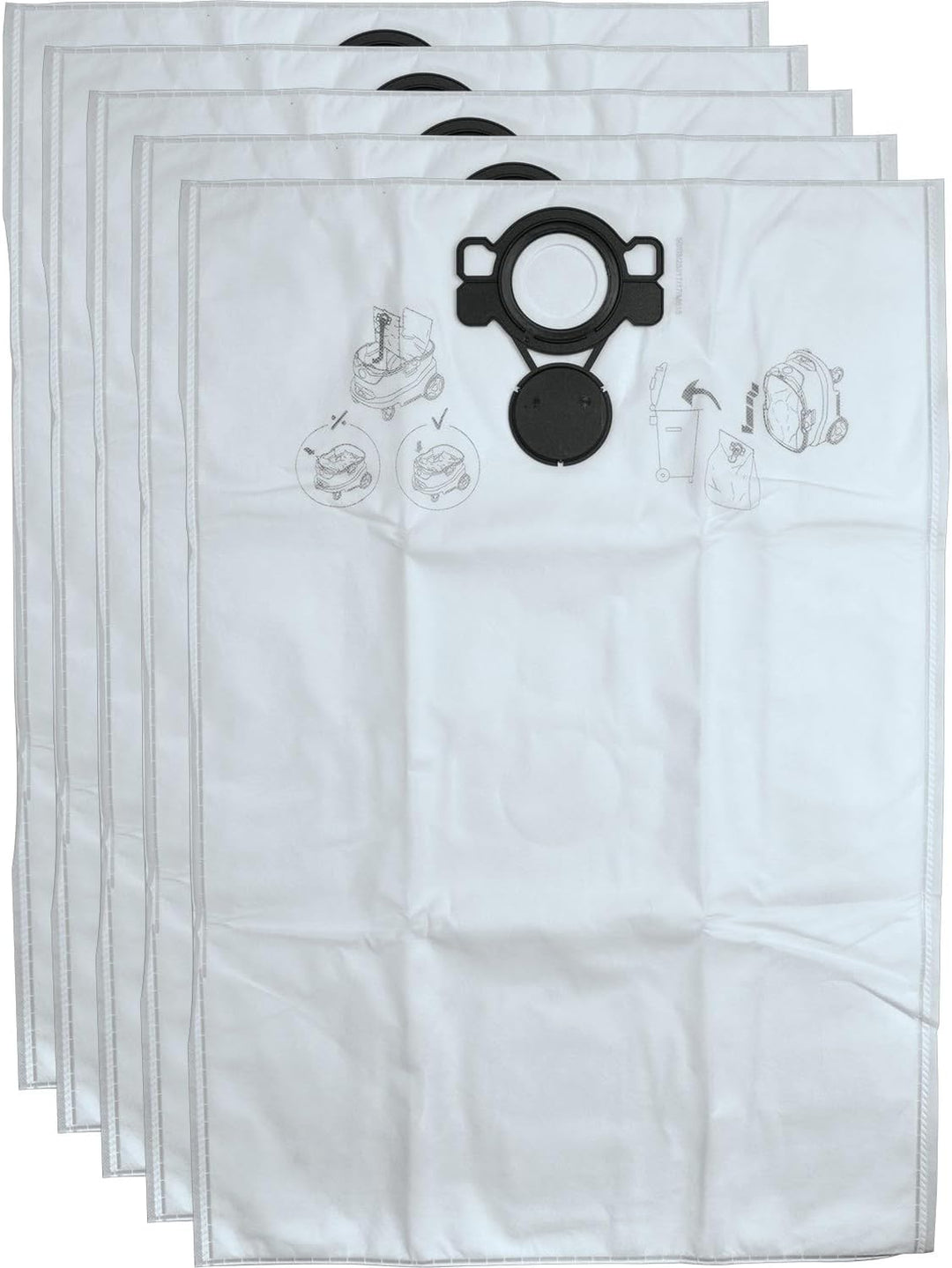 Makita Fleece Filter Bag 5pk (W107418353)