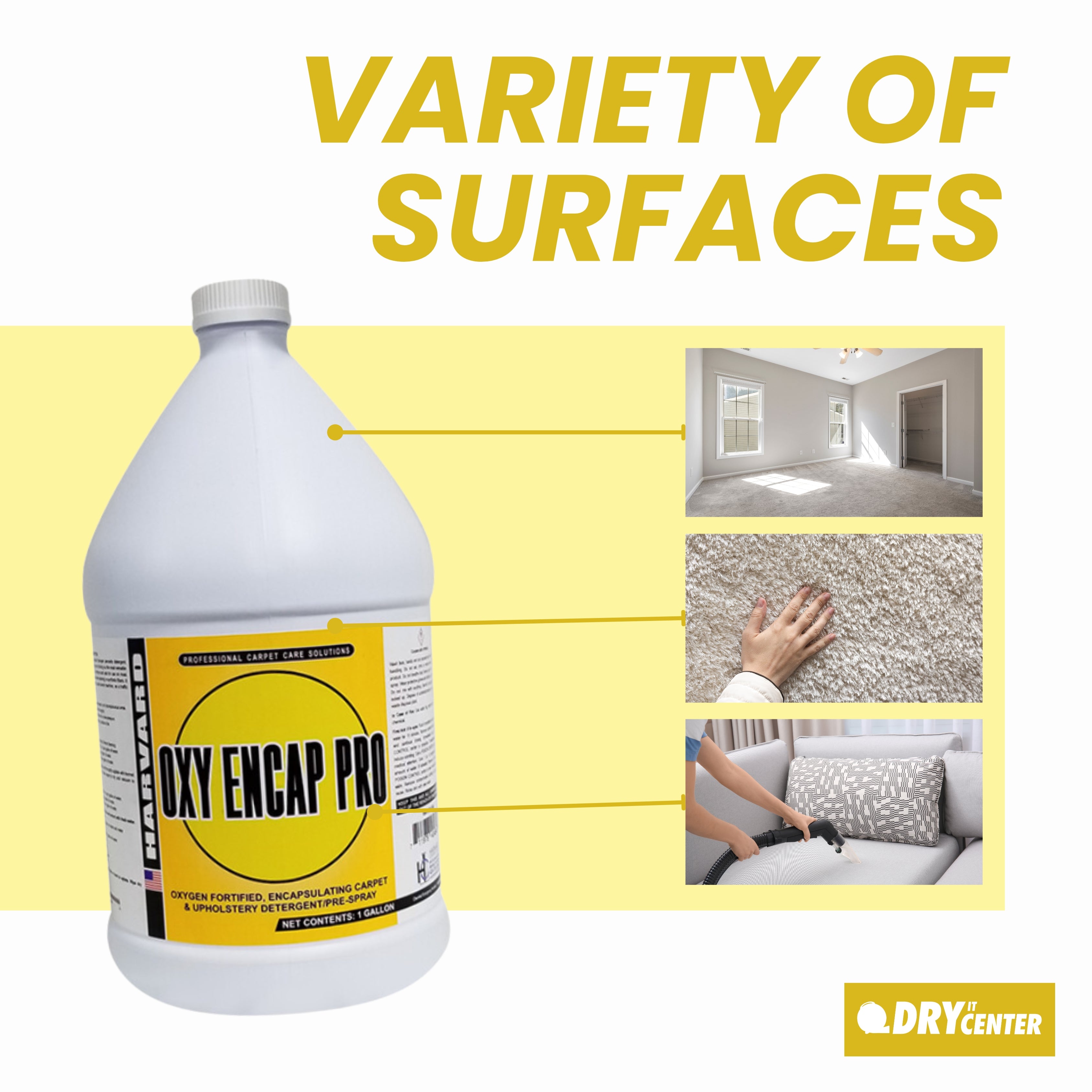 Harvard Oxy Encap Pro – Oxygen-Activated Encapsulation Carpet Cleaner (1 Gallon)