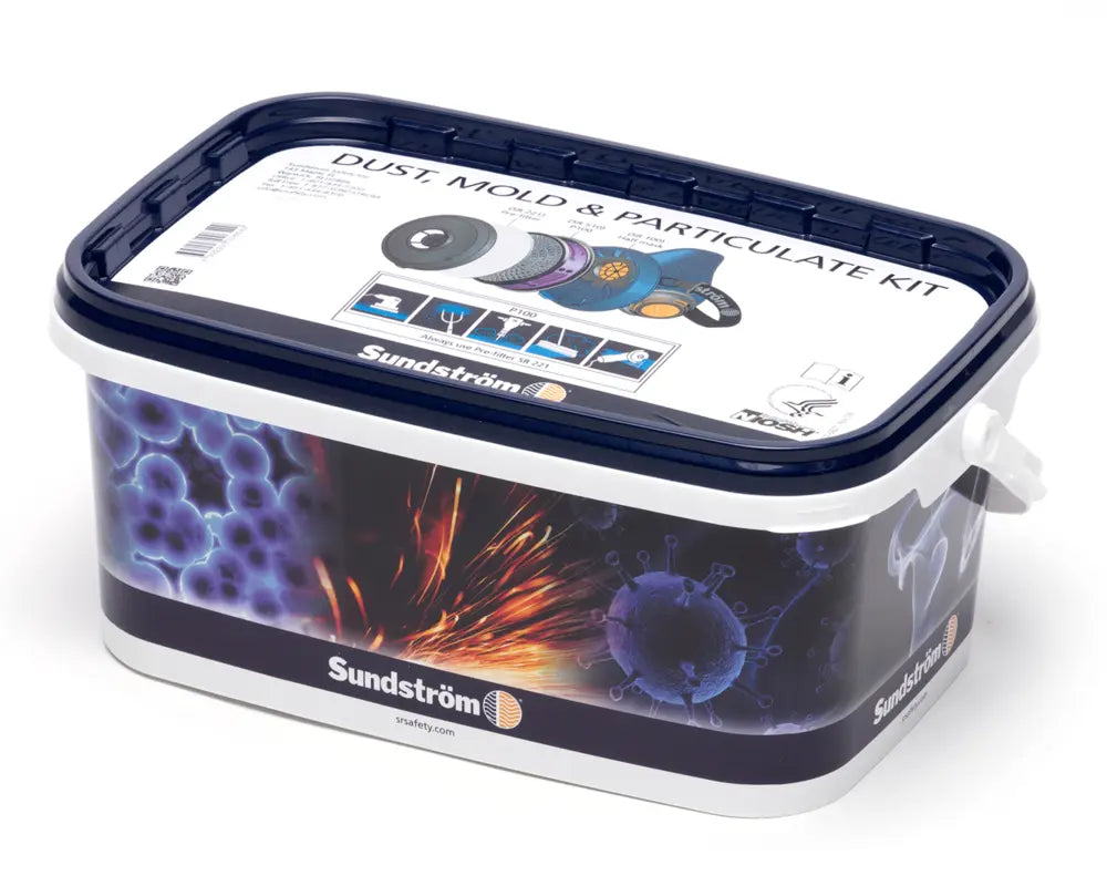 Sundstrom SR900 Dust, Mold & Particulate Respirator Kit – Full Protection