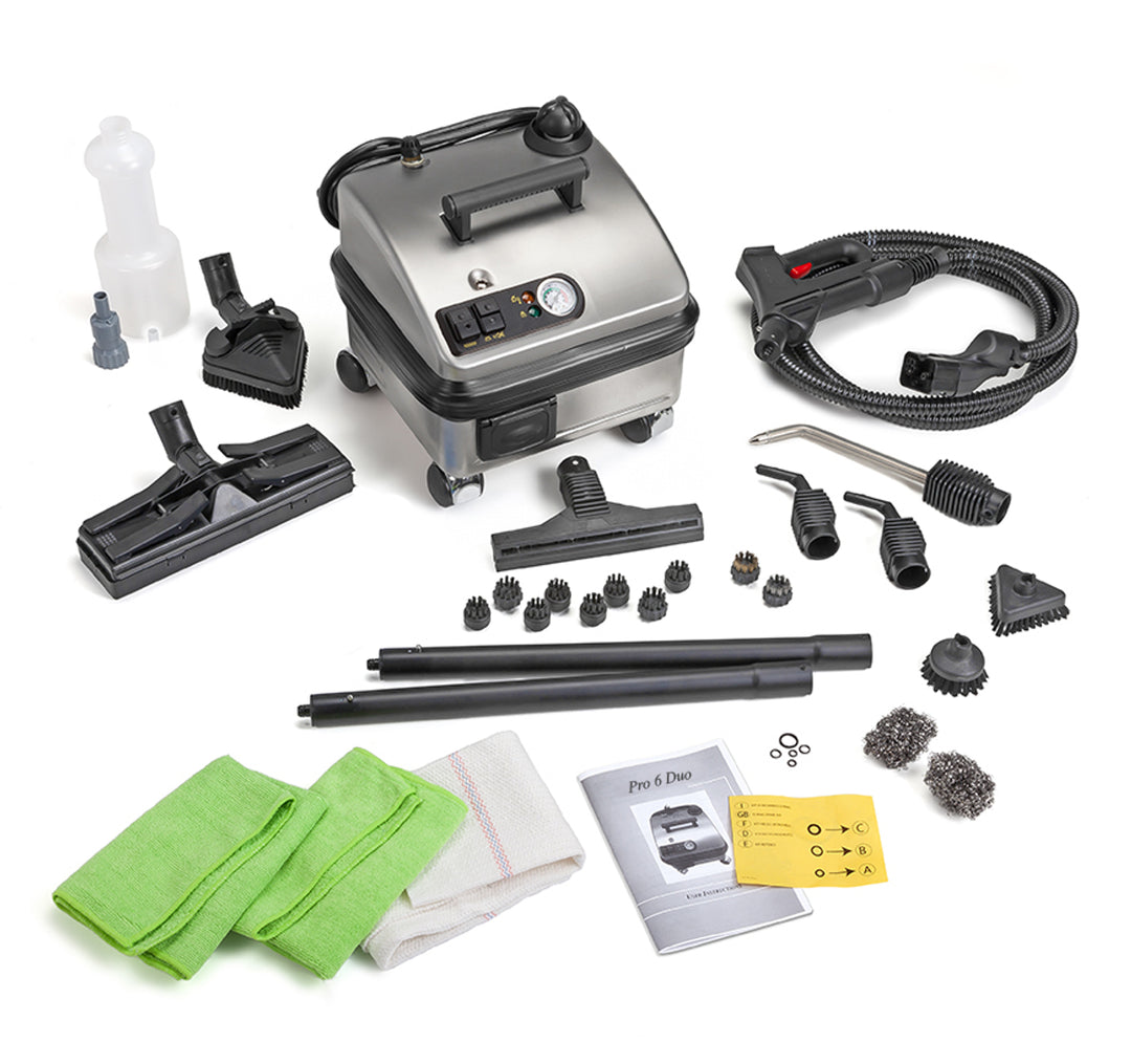 Vapor Clean Pro6 Solo - 315° Single Boiler Steamer - 75 Psi (5 bar) - Stainless Steel