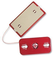 ZipWall Head Plate & Tether (Red) – Replacement Parts for Dust Barrier Poles