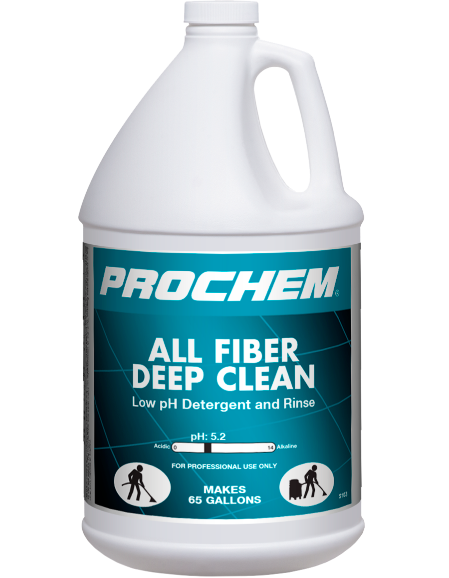 Prochem All Fiber Deep Clean – Low-pH Carpet & Upholstery Detergent