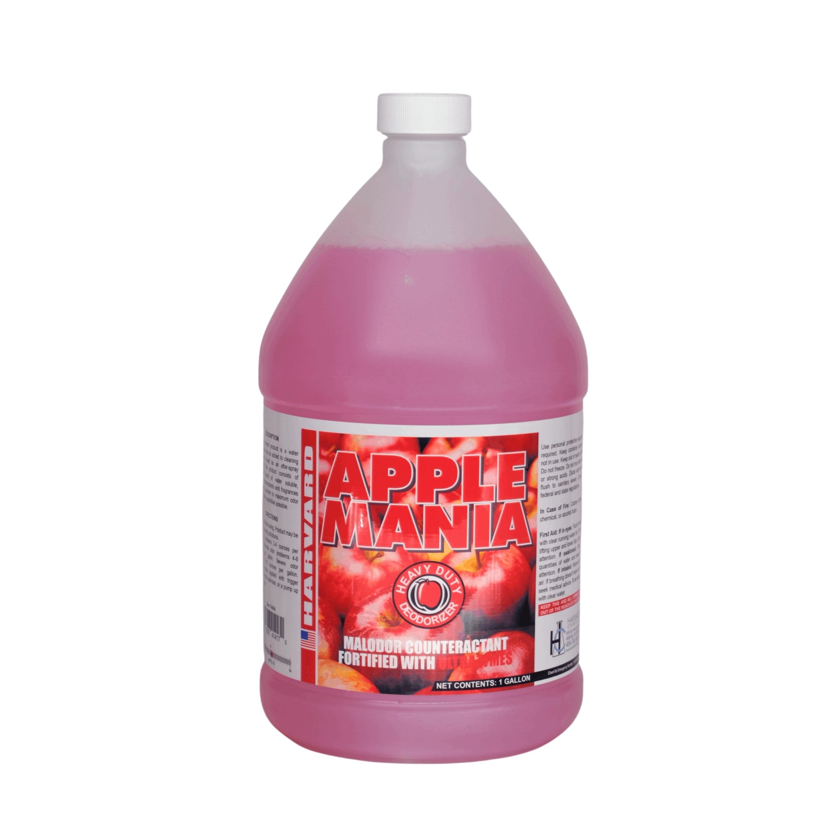 Harvard Apple Mania Heavy Duty Deodorizer – Long-Lasting Odor Neutralizer (1 Gallon)