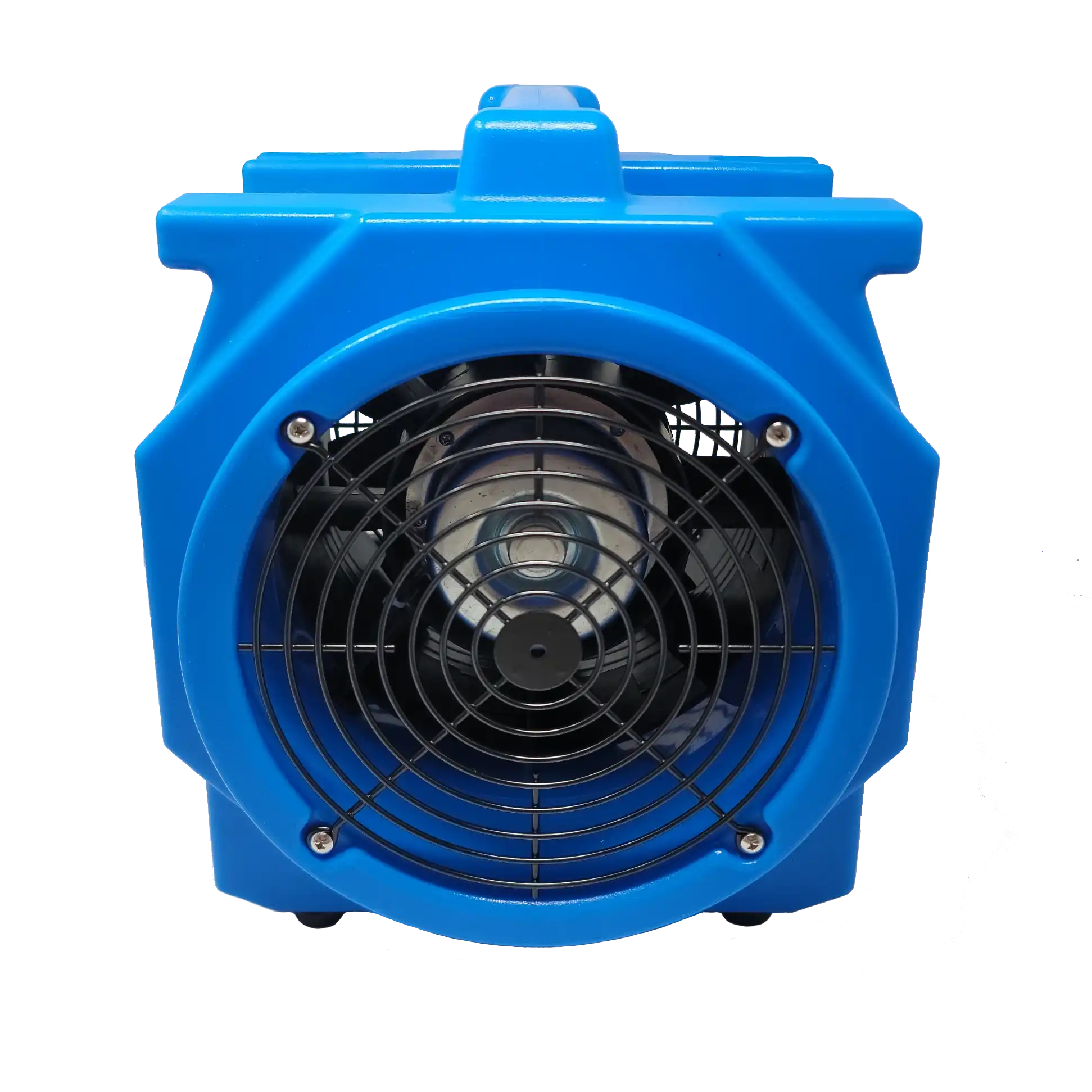 Front-facing image of ASD Axial Mini Air Mover showing axial fan grille