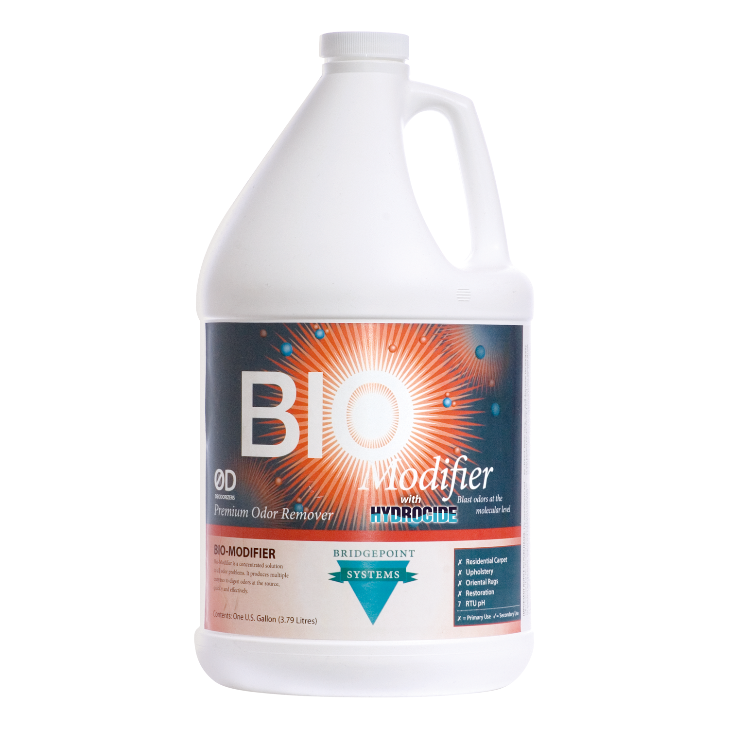 Bridgepoint Bio-Modifier with Hydrocide – Ready-to-Use Odor Eliminator, 1 Gallon