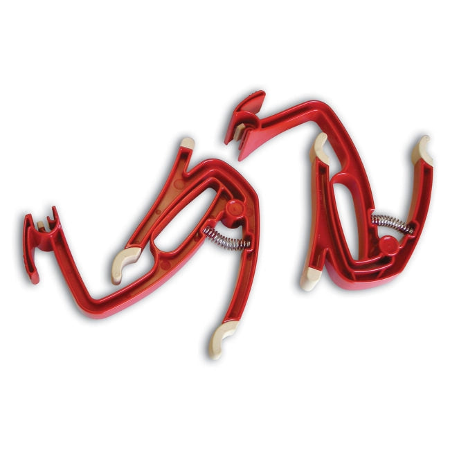 Front view of ZipWall SideClamp Wall Mount 2-Pack with FoamRail compatibility