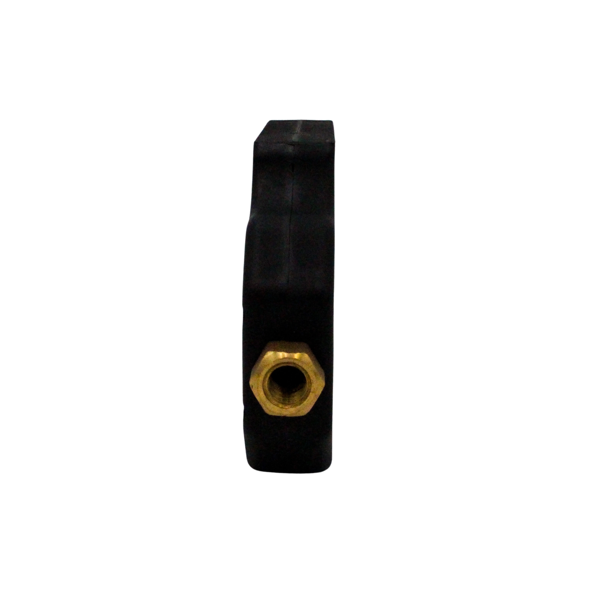 back top side view of spray gun highlighting inlet and housing build