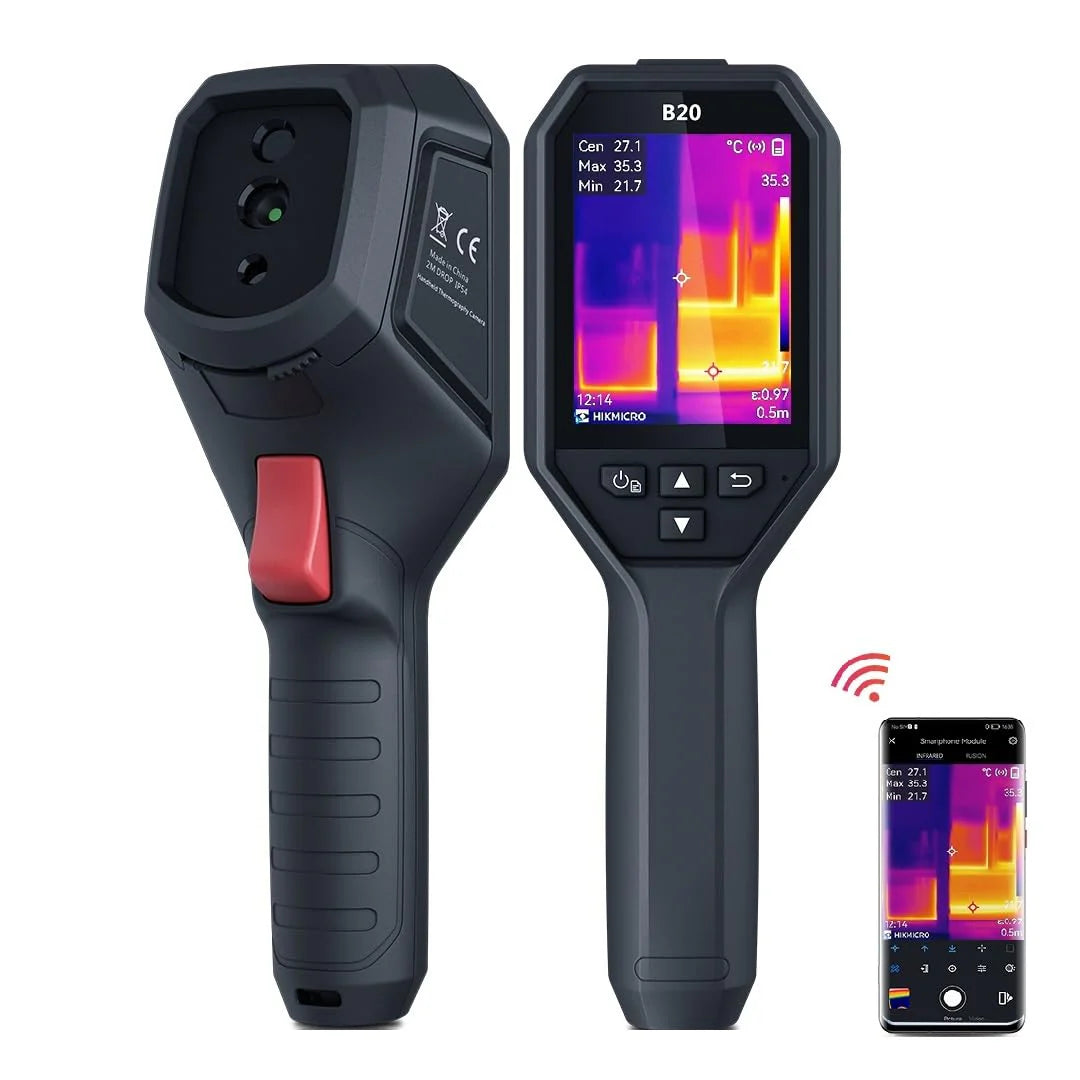 HIKMICRO B20 Thermal Camera | 256×192 Sensor, Wi-Fi, 550°C Range