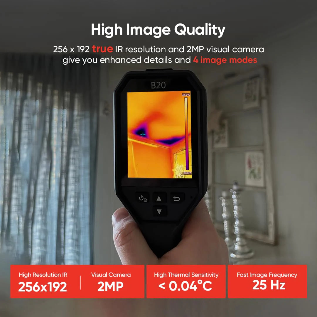 HIKMICRO B20 Thermal Camera | 256×192 Sensor, Wi-Fi, 550°C Range