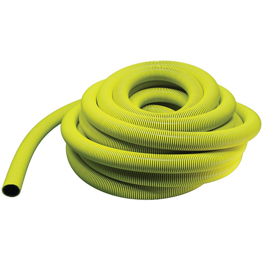 25-foot yellow vacuum hose for Injectidry HP60 drying systems