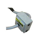 Injectidry Interceptor In-Line HEPA Filter connected to wall drying setup