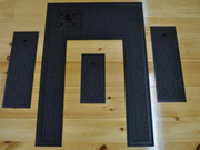 U-shaped Vac-It panel for Injectidry wall and floor drying