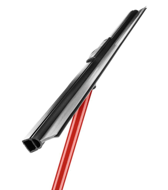 Top view of Libman 24 inch squeegee showing blade and handle alignment