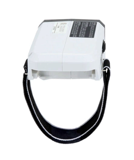 Back view of Makita 18V LED Flashlight with control button visible