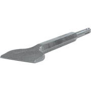 Angled view of Makita 2" x 8.5" scaling chisel SDS+ highlighting shank and blade