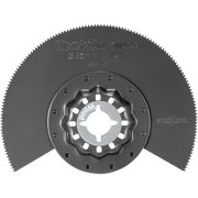 front view of makita segmented saw blade showing starlock interface and tooth profile