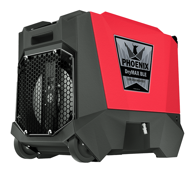 Phoenix DryMax BLE Red with Bluetooth control and retractable handle