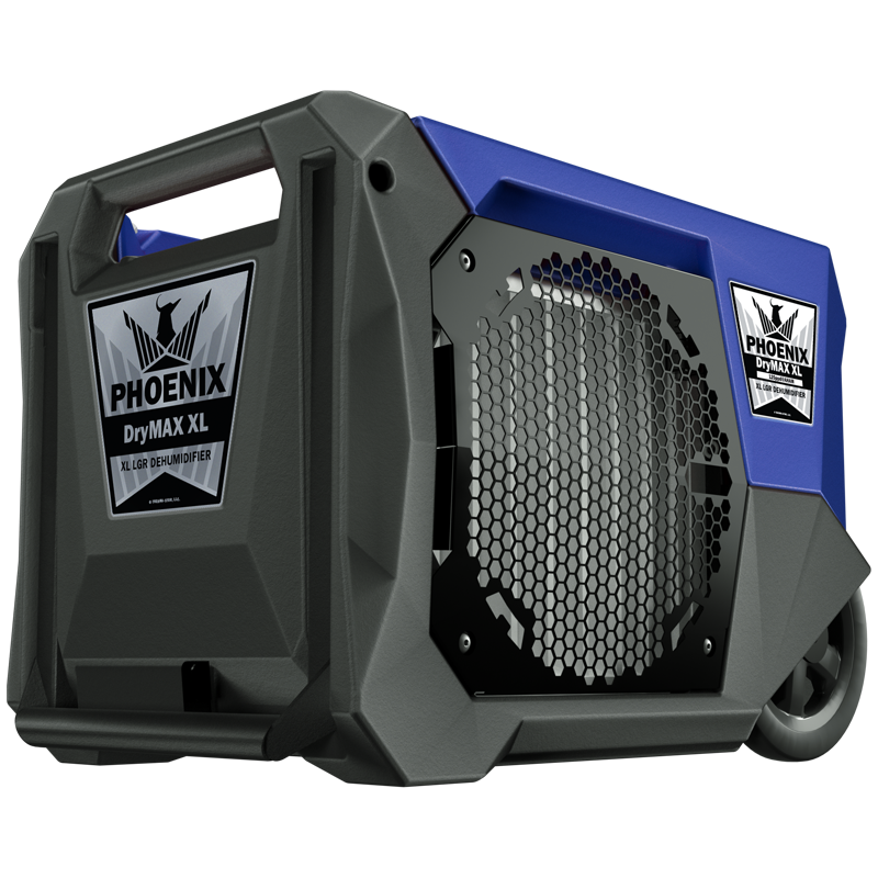 Phoenix DryMAX XL dehumidifier with compact frame and display panel