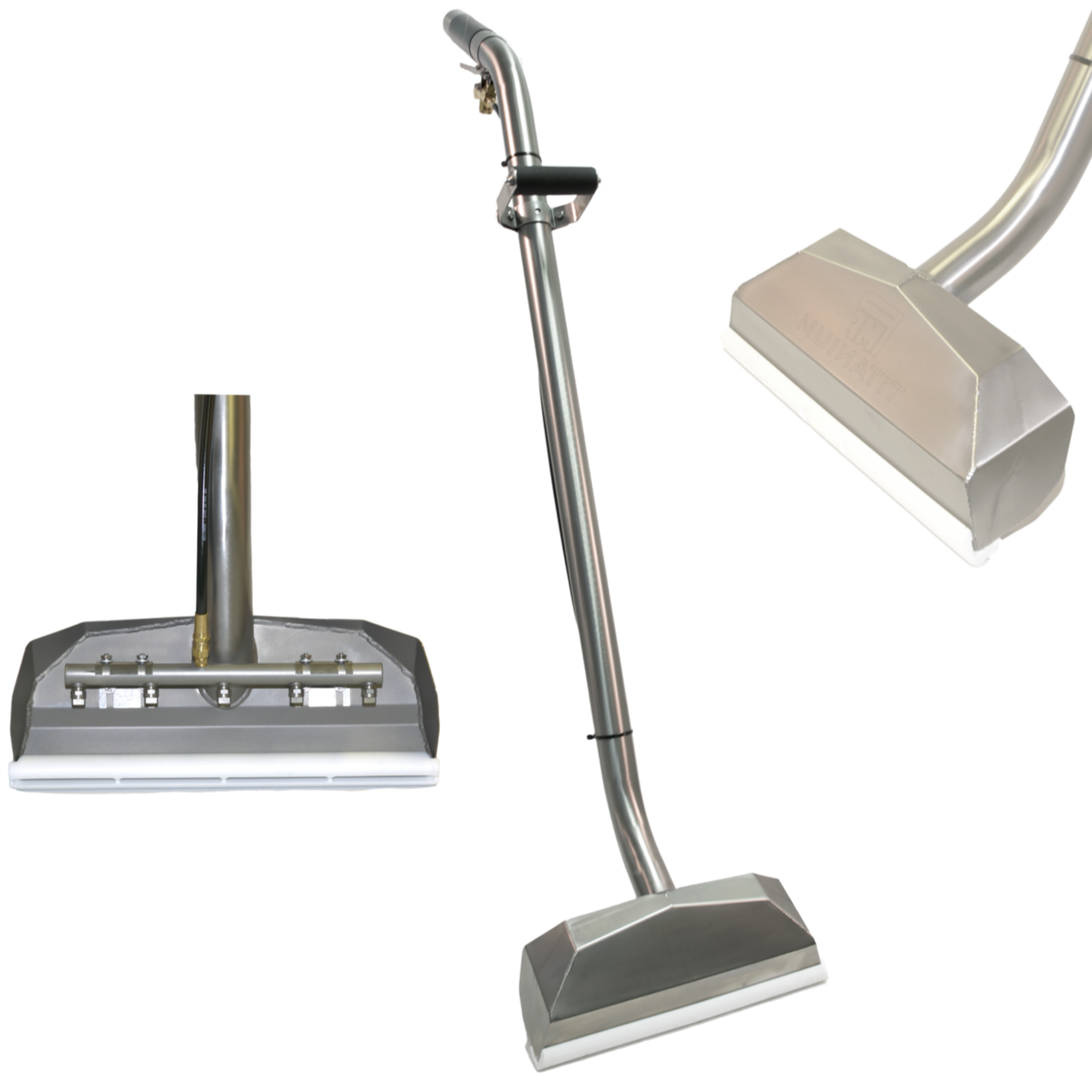 PMF 12-inch titanium carpet wand with Teflon glide