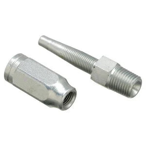 1/4" Solution Hose Reusable Fitting – Durable, Field-Serviceable Connector