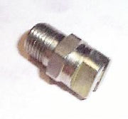 Stainless Steel VeeJet Nozzle – 1/4" MNPT, Size 02, 95° Flat Spray Tip 9502