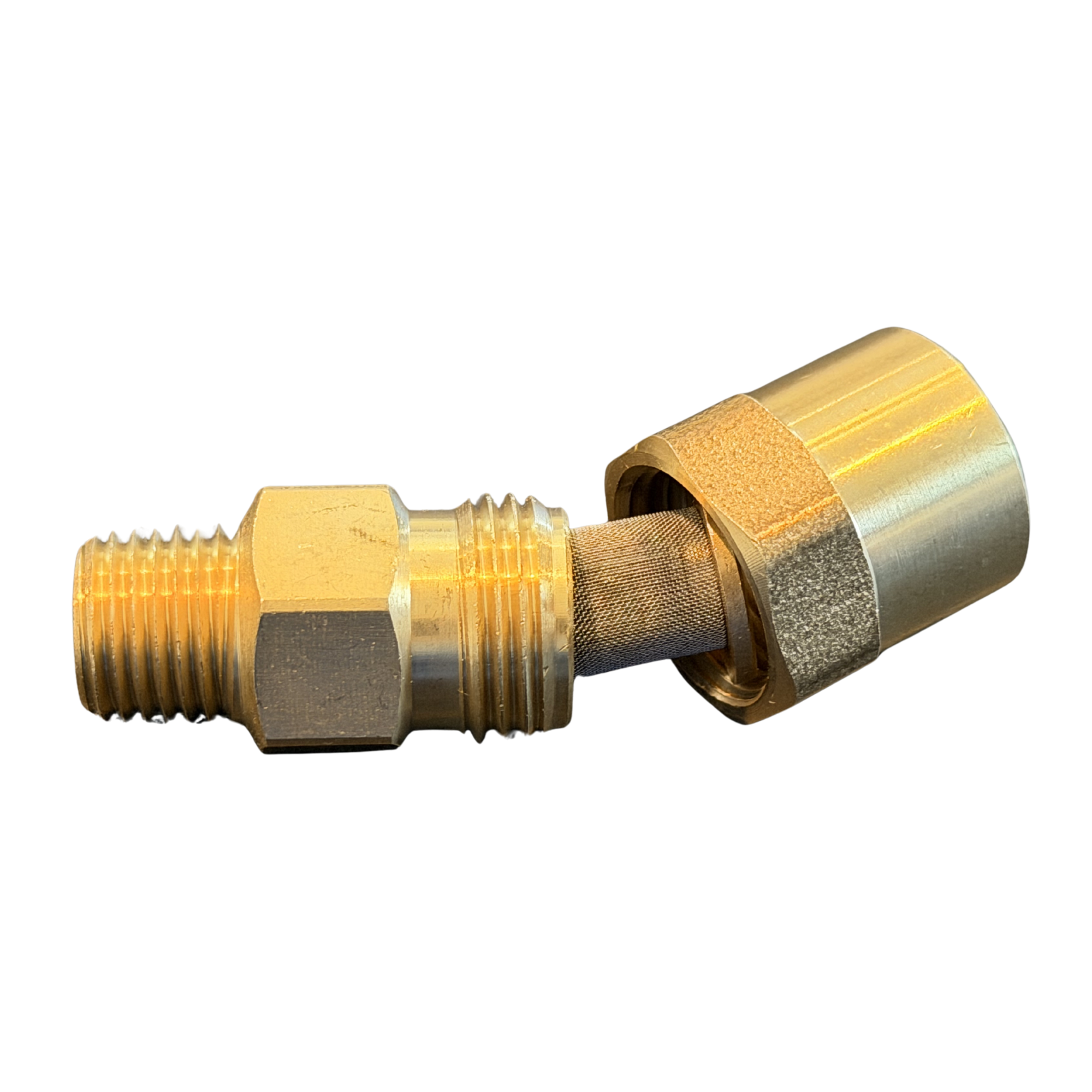 D12060 - 1/4" DT - Threaded Cap, Filter/Strainer Assembly