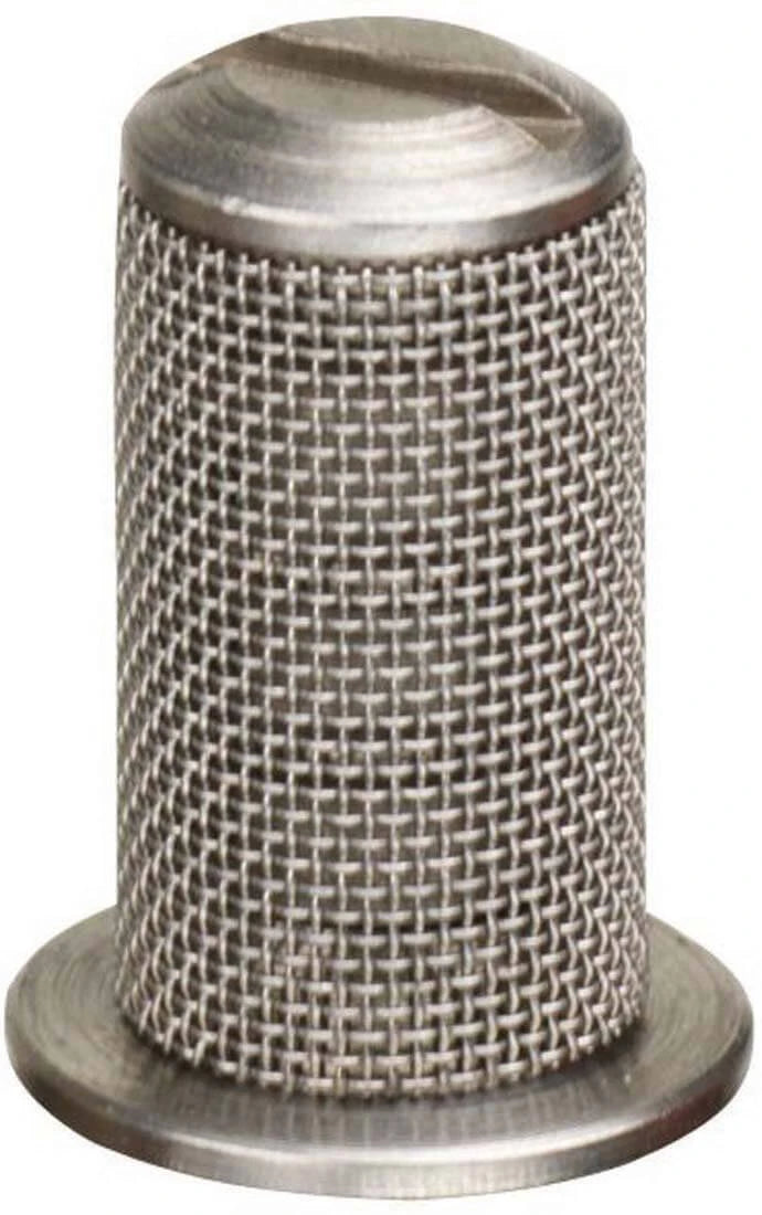 Stainless Steel 1/8" Vee Jet Strainer/Check Valve