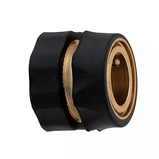 3/4" Brass Female Garden Hose Quick Disconnect – Leak-Free Connector
