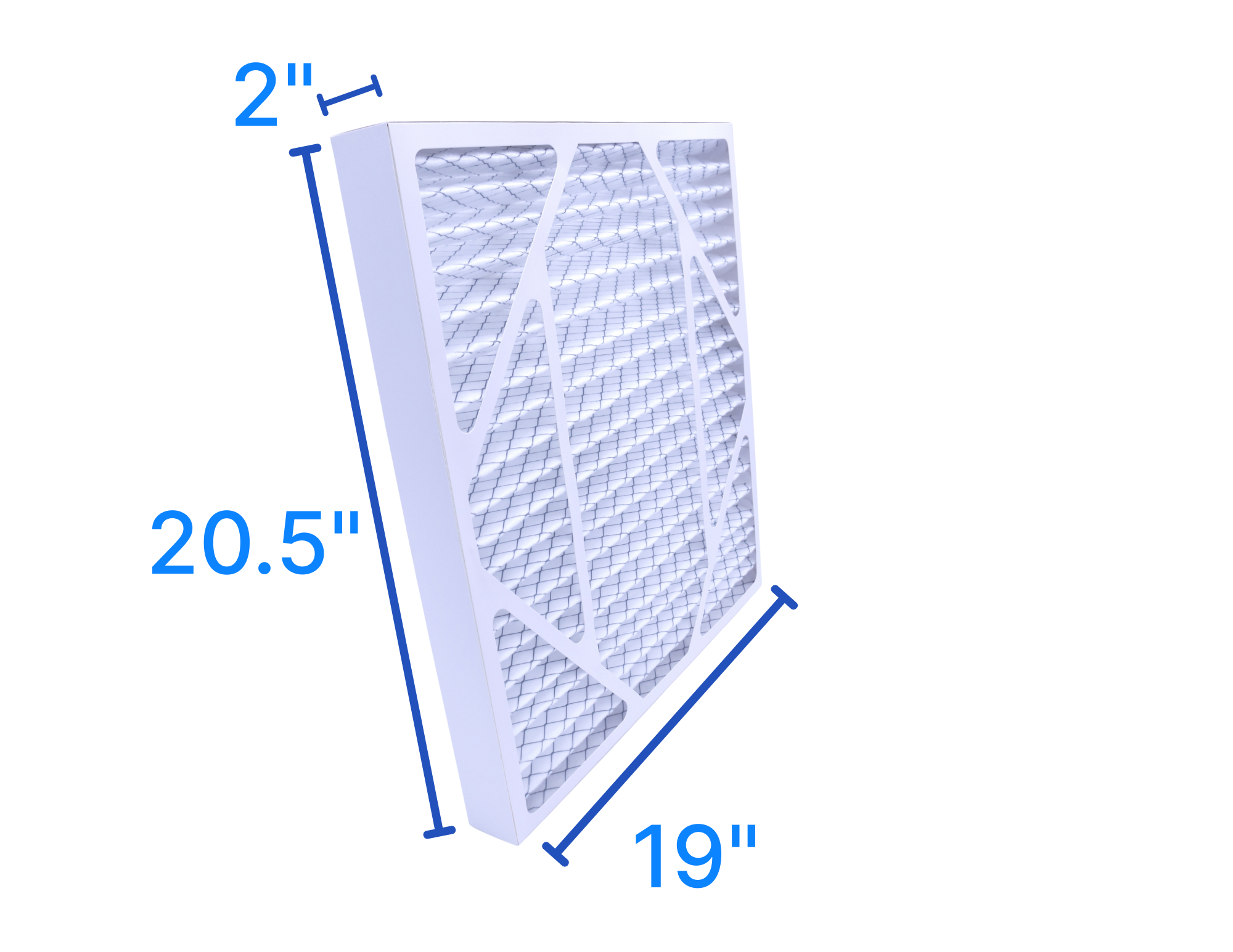 Pro Dri MERV8 Pleated Air Filter 19x20.5x2