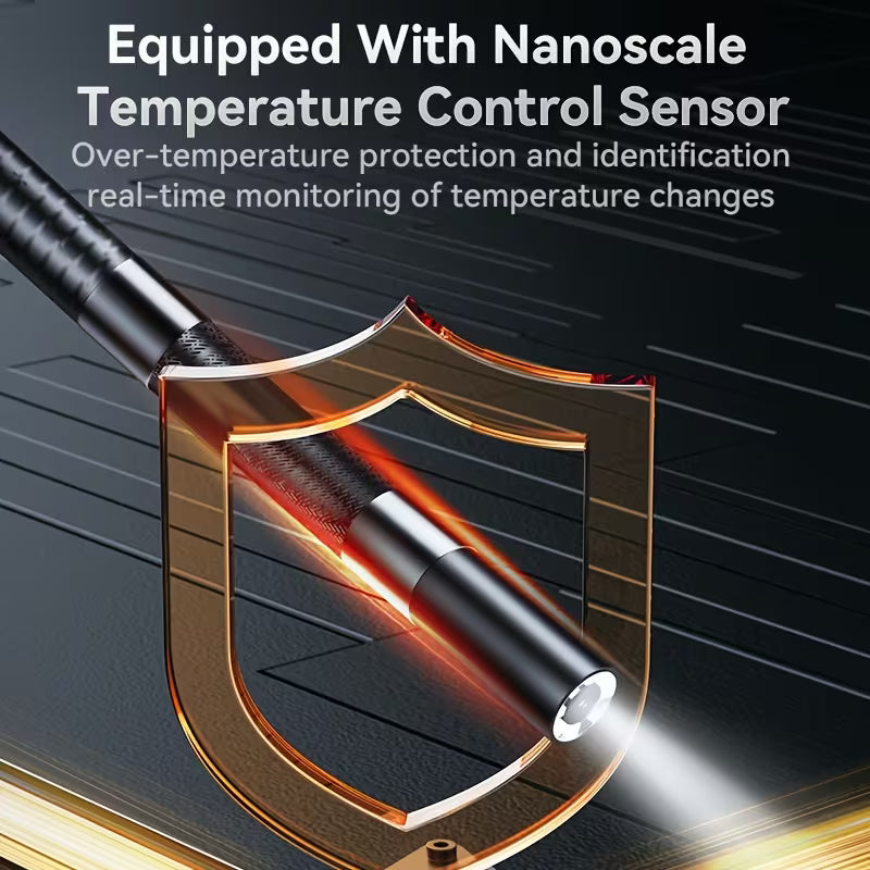 Articulating Industrial Borescope - 360° Camera - Waterproof - 2000 mAh Battery