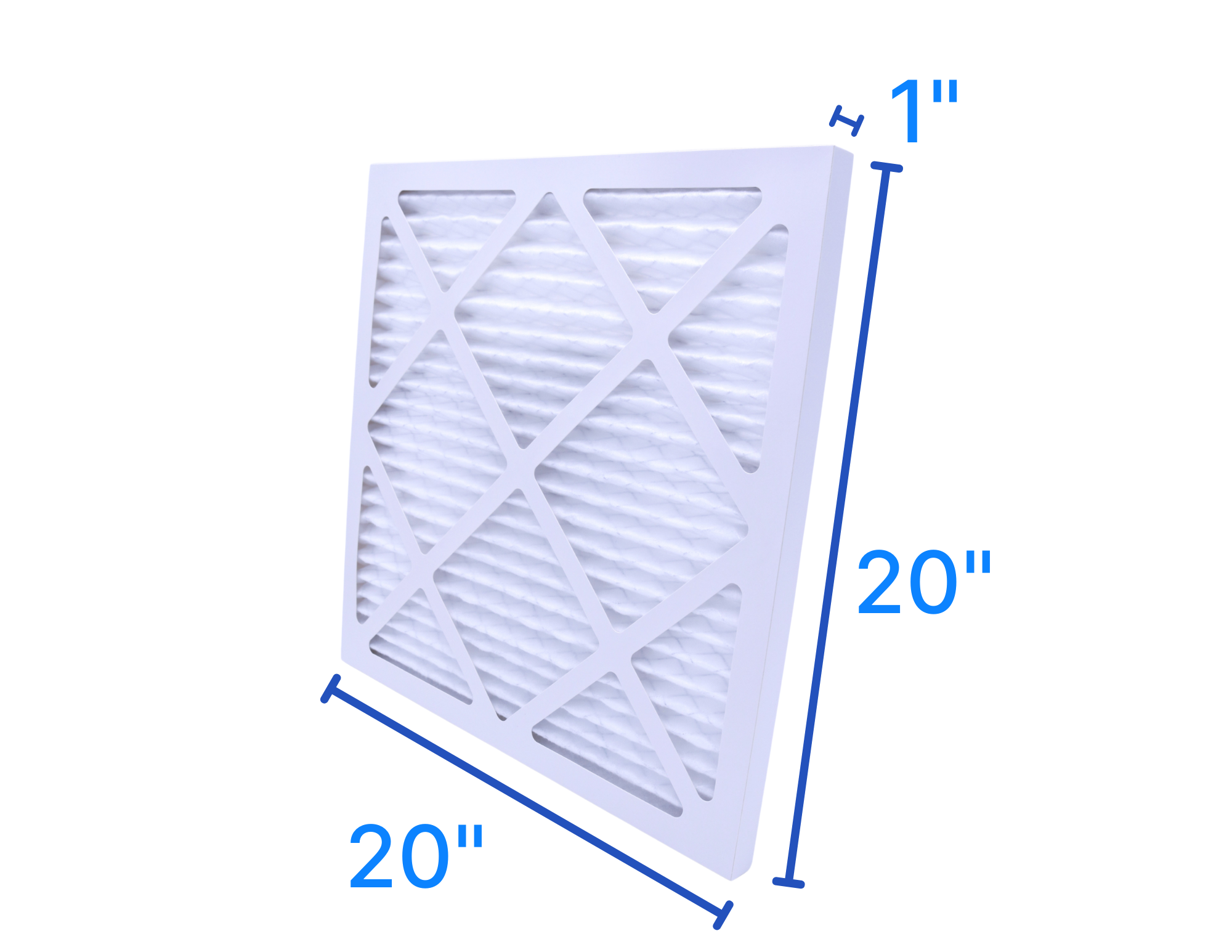 Pro Dri MERV8 20x20x1 Pleated Air Filter – High-Capacity Filtration