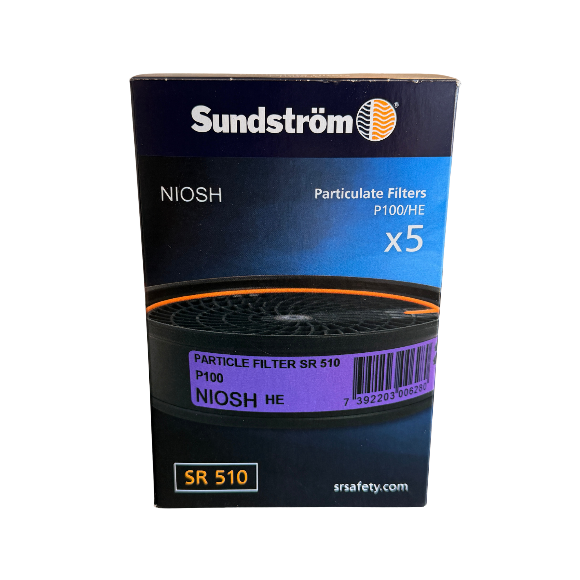Sundstrom SR510 Particulate Filter P100/HE