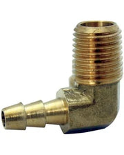Brass 3/8" Hose Barb x 1/8" MPT 90° Elbow – Right Angle Fitting