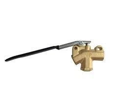 Angle Valve NPT 35° Soft Touch 1/4" – Compatible with 360i System
