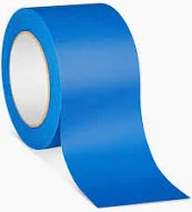 Dry It Center - 3" Blue Masking Tape (72MM x 55M) (Low Adhesion)