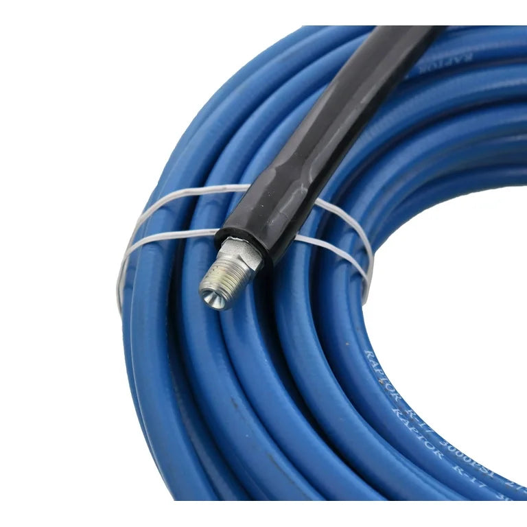 High Temp 1/4" x 100' Carpet Cleaning Solution Hose – 3000 PSI