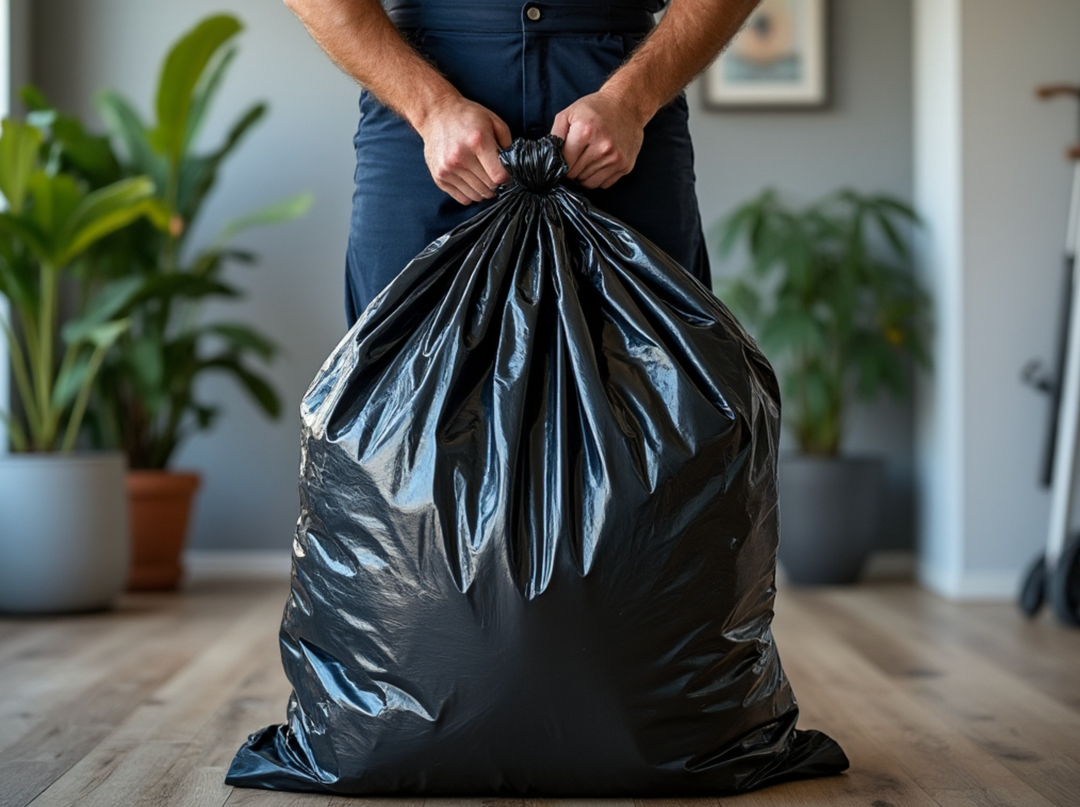 SteelCoat - Contractor Trash Bags - 42 gallon 3MIL 50ct - Black