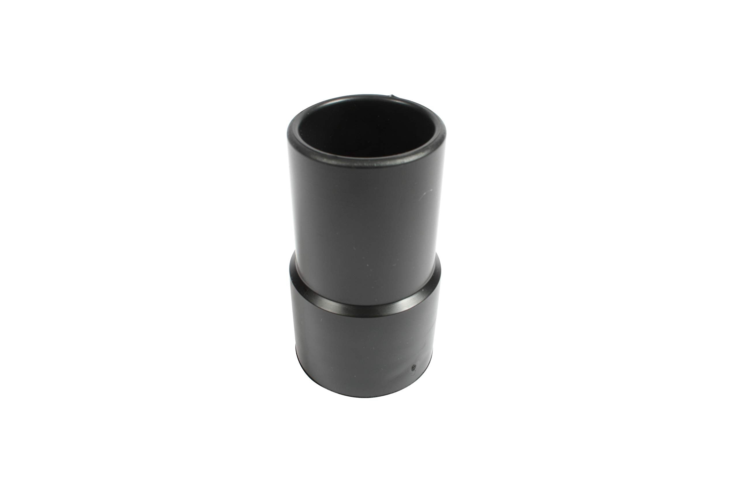 CenTec 1.5" PVC Threaded Hose Cuff – Grey | Vacuum Hose Connector