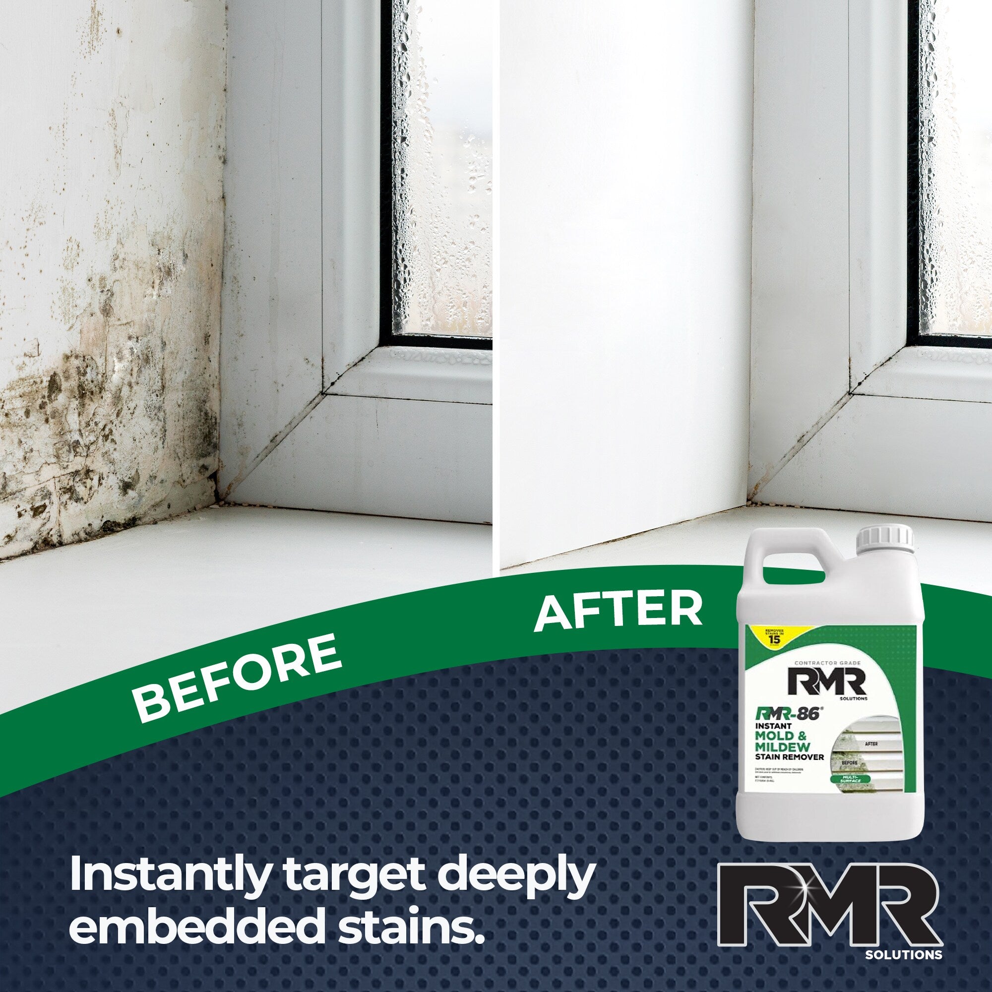 RMR-86 Mold & Mildew Stain Remover – 1 Gallon Fast-Acting Cleaner