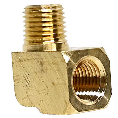 Brass Street Elbow 1/4" 90 Degree Short