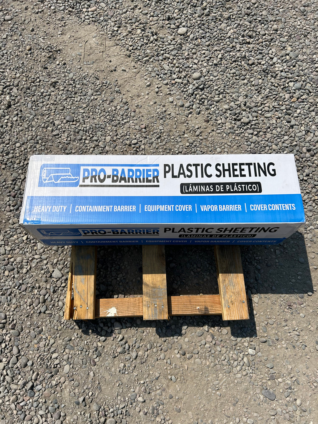 Pro-Barrier Plastic Sheeting 6 MIL 20'x100' Black