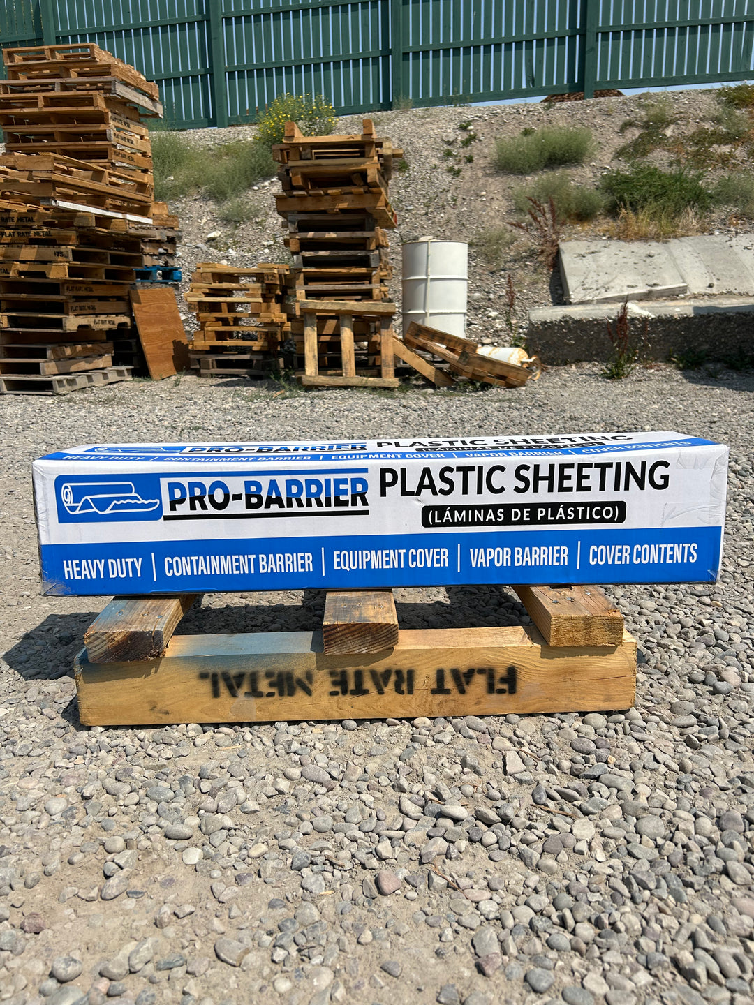 Pro-Barrier Plastic Sheeting 6 MIL 20'x100' Clear