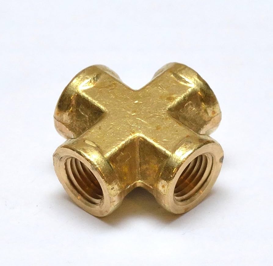 D22182 - 1/4" Female Pipe Cross