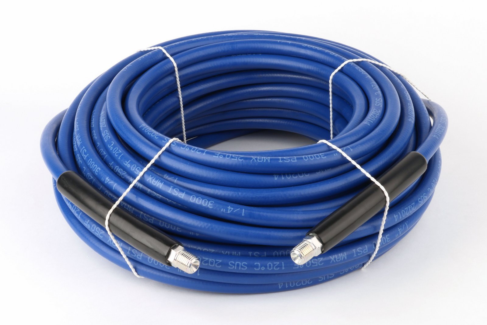 High Temp 1/4" x 100' Carpet Cleaning Solution Hose – 3000 PSI