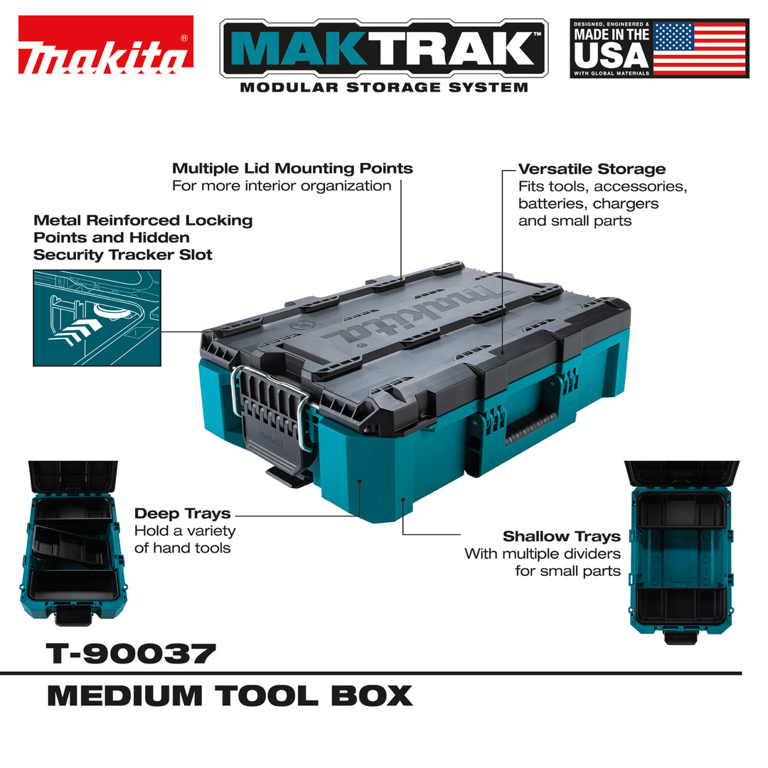 Makita T-90037 MAKTRAK™ Medium Tool Box