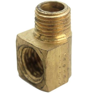 Brass 1/4" 90° Street Elbow