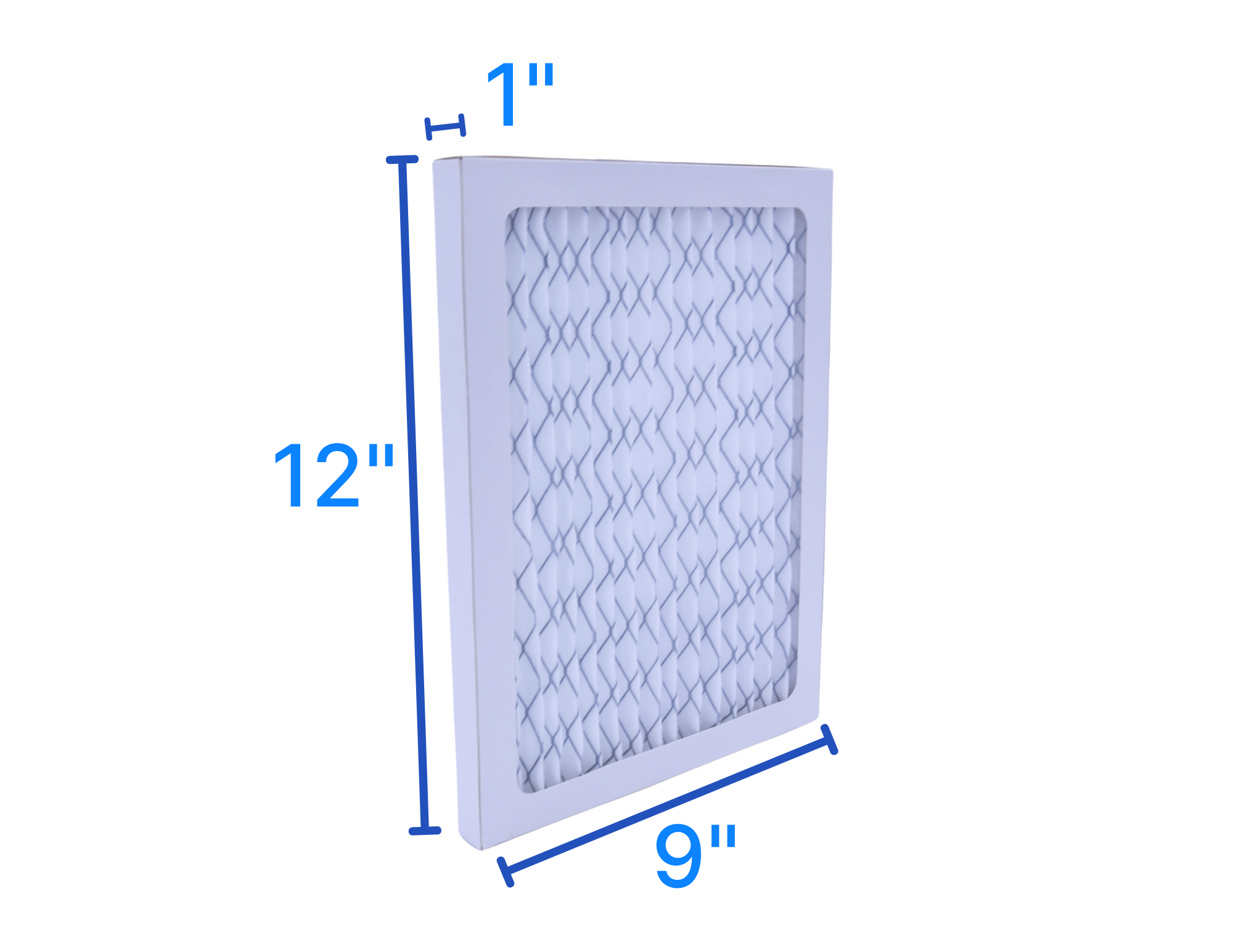 Pro Dri MERV8 Pleated Air Filter 9x12x1 – HVAC & Equipment Replacement