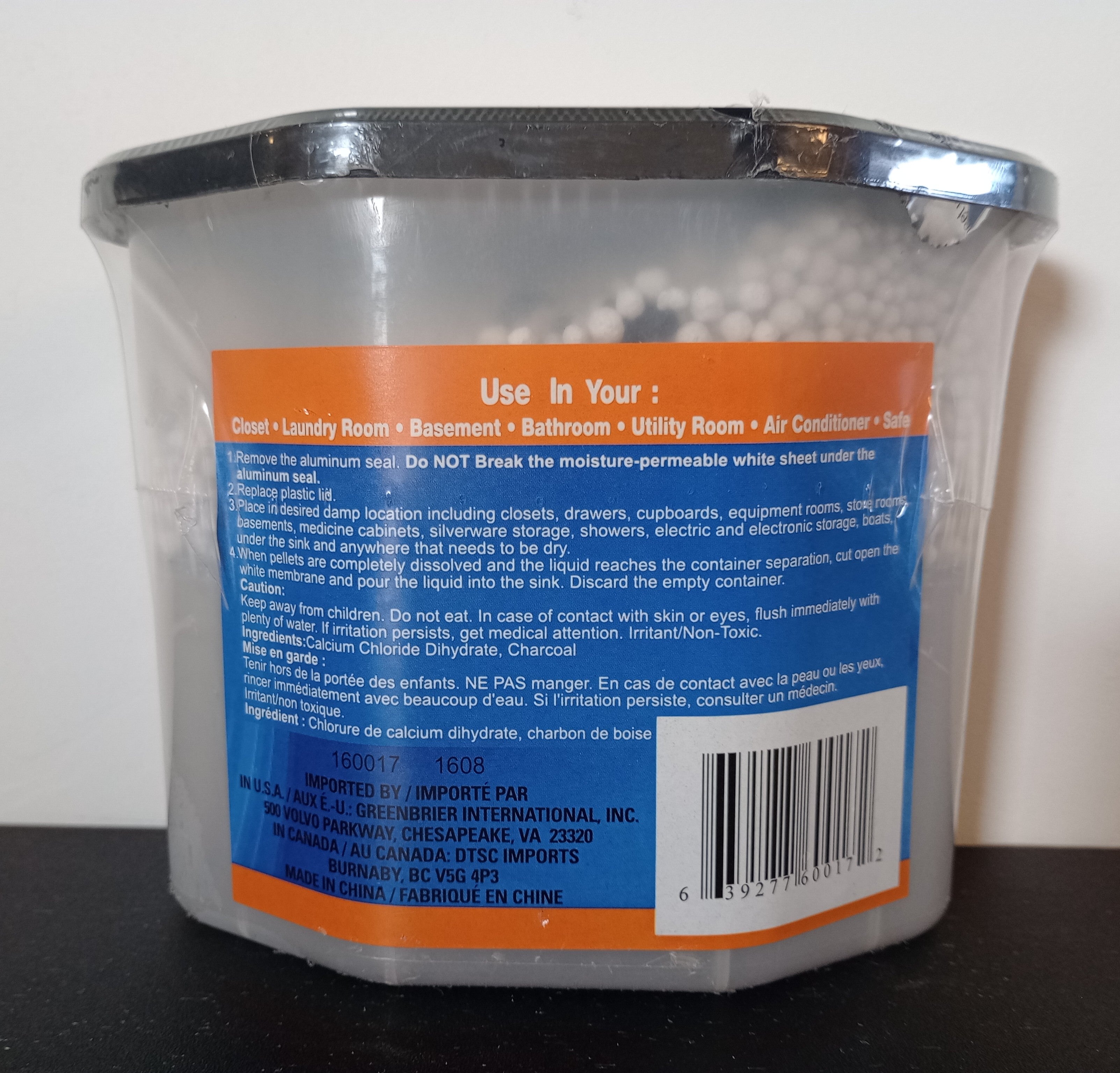 The Home Store Moisture Eliminator Charcoal 9.8 oz (280 g)